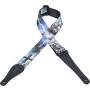 LEVY'S MPD2-042 Polyester Sublimation Print 2" Guitar Strap