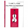 Carl Fischer Music Rhoda - The ABCs Of Viola Easy Piano Accompaniment for Book 2 Βιβλίο για πιάνο