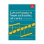 ABRSM ABRSM  - Scales & Arpeggios For Trumpet & Brass Band  Grades 1-8 Book for Trumpet