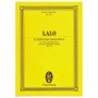 Editions Eulenburg Lalo - Symphonie Espagnole Op.21 [Pocket Score] Book for Orchestral Music