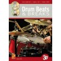 Play Music France Jones - Drum Beats and Breaks [Book  CD  DVD] Βιβλίο για Drums