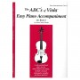 Carl Fischer Music Rhoda - The ABCs Of Viola Easy Piano Accompaniment for Book 2 Book for Piano