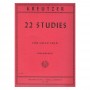 International Music Company Kreutzer - 22 Studies for Cello Solo Book for Cello