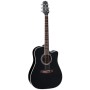 Takamine EF341SC Black Ηλεκτροακουστική κιθάρα