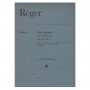 G. Henle Verlag Reger - Three Suites Op.131D Βιβλίο για βιόλα