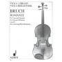 SCHOTT Bruch - Romanze Op.85  For Viola & Piano Book for Viola