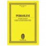 Editions Eulenburg Pergolesi - Stabat Mater [Pocket Score] Βιβλίο για σύνολα