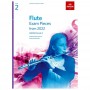 ABRSM Flute Exam Pieces from 2022, Grade 2 Book for Flute