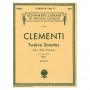 G. Schirmer Clementi - 12 Sonatas for the Piano  Vol.1 Βιβλίο για πιάνο