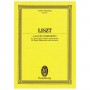 Editions Eulenburg Lizst - A Faust Symphony [Pocket Score] Book for Orchestral Music