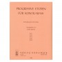 Doblinger Ruhm - Progressive Etuden Vol.5 Βιβλίο για κοντραμπάσο