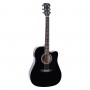 SOUNDSATION Yosemite DNCE Black Electric - Acoustic Guitar