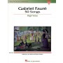 HAL LEONARD Faure - 50 Songs Βιβλίο για Φωνή και Πιάνο