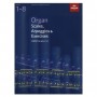 ABRSM Organ Scales, Arpeggios & Exercises, Grades 1-8 Βιβλίο για Organ