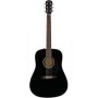 Fender CD-60 V3 Dreadnought Black Acoustic Guitar