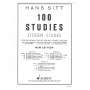 SCHOTT Sitt - 100 Studies Op.32 Vol.2 Book for Violin