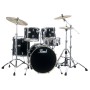 Pearl Vision VBL925 Black Ice Σετ Drums με Βάσεις και Πιατίνια