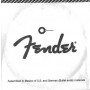 Fender 8 Χορδή ακουστικής / ηλεκτρικής κιθάρας