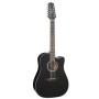 Takamine GD30CE 12-String Black Ηλεκτροακουστική κιθάρα