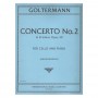 International Music Company Goltermann - Concerto in D Minor No.2 Op.30 Book for Cello