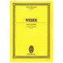 Editions Eulenburg Weber - Euryanthe Overture Op.81 [Pocket Score] Book for Orchestral Music