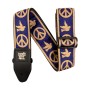 Ernie Ball 4699 Peace Love Dove Beige-Navy Blue Jacquard Guitar Strap