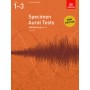 ABRSM Specimen Aural Tests Grades 1-3 with 2 CDs Βιβλίο για φωνητικά