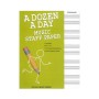 Willis Music A Dozen A Day : Music Staff Paper Music Book