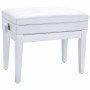 Roland RPB-400 White Piano Bench