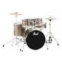 Pearl RS585C Roadshow Bronze Metallic Drumset & Stands & Cymbals