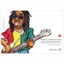 Fagotto Τετράδιο Μικρό 50 Φύλλων - 6 Πενταγράμμων: Reggae (Spiral) Music Book