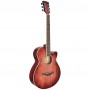 SOUNDSATION Saguaro HW CE Red Electric - Acoustic Guitar