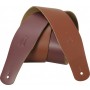 LEVY'S M26 Leather Brown 2.5" Guitar Strap