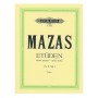 Edition Peters Mazas - Special Studies, Op.36, Vol.1 Book for Violin