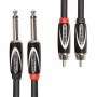 Roland Black Series JACK Mono - RCA Male 1.00m Καλώδιο αντάπτορας