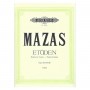 Edition Peters Mazas - Studios For Artists Op.36 Vol.3 Βιβλίο για βιολί