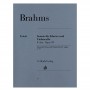 G. Henle Verlag Brahms - Sonata  F Dur Op.99 For Cello & Piano Βιβλίο για σύνολα
