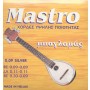 Mastro 009-020 Silver Σετ χορδές μπαγλαμά