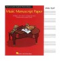 HAL LEONARD Hal Leonard Student Piano Library - Music Manuscript Paper Wide Staff Music Book