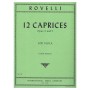 International Music Company Rovelli - 12 Caprices Op. 3&5 Book for Viola