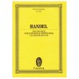 Editions Eulenburg Handel - The Music for Royal Fireworks [Pocket Score] Book