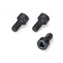 Schaller 390013 FL.Rose Nut Clip Set of 3 Black Βίδες