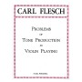Carl Fischer Music Flesch - Problems Of Tone Production In Violin Playing Βιβλίο για βιολί