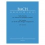 Barenreiter Bach - Six Sonatas For Violin And Obbligato Harpsichord Book for Violin