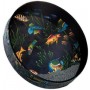 REMO ET-0216-10 16" x 2.5" Fish Pattern Ocean Drum