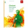 ABRSM Clarinet Exam Pieces from 2022, Grade 6 Book for Clarinet