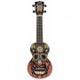 Mahalo Art Series, Soprano Skull Black Acoustic Ukulele