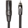 Roland Black Series XLR Male - RCA Male 1.50m Καλώδιο αντάπτορας