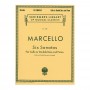 G. Schirmer Marcello - 6 Cello Sonatas for Cello or Double Bass and Piano Book for Cello