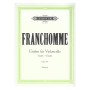 Edition Peters Franchomme - Studies Op.35 for Cello Solo Βιβλίο για τσέλο